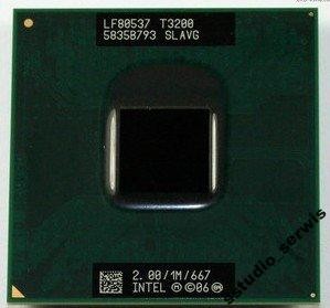Intel DualCore T3200 SLAVG 2.0GHz/667MHz/1MB GW FV