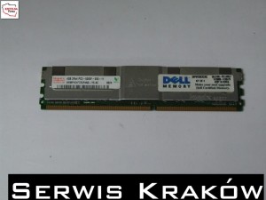 Pamięć DDRII HYNIX 1x4GB PC2-5300F ECC GW FV KRK