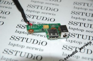 Moduł USB gniazdo zasilania HP G6000 FV GW KRAKÓW