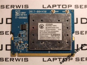 Karta WiFi 802.11b/g CLEVO M3SW M375S FV GW KRAKÓW