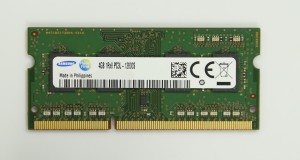 Pamięć RAM do laptopa 4GB DDR3 PC3L 1600MHz 12800S Samsung