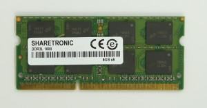 Pamięć RAM do laptopa 8GB DDR3 PC3L 1600MHz 12800S SHARETRONIC