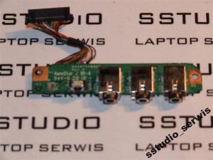 Moduł gniazd audio HP Pavilion dv9500 FVAT GW KRK