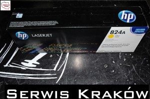 Toner oryginalny nowy HP CB382A 824A YELLOW FV KRK