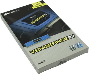 Nowa pamięć CORSAIR VENGEANCE LOW PROFILE 2X8GB 1600MHZ CL10 1.5V BLUE  FV GW BOX