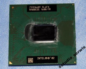 Intel Pentium M SL6FA 1.60GHz/1M/400MHz GW FV KRK